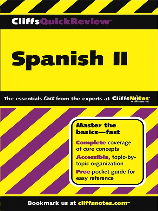 Title details for CliffsQuickReview Spanish II by Jill Rodriguez - Available